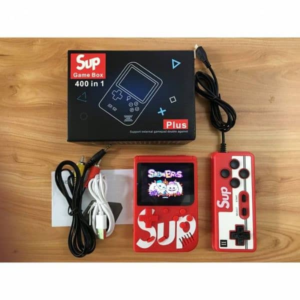Sup Video Game 400 in 1 box packed new condition with extra gifts 2