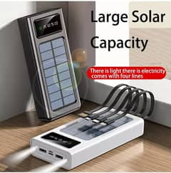 J118 Solar-Powered Fast-Charging Power Bank