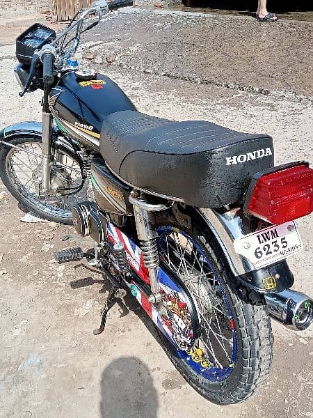 honda CG 125 for sale all modified documents clear 1
