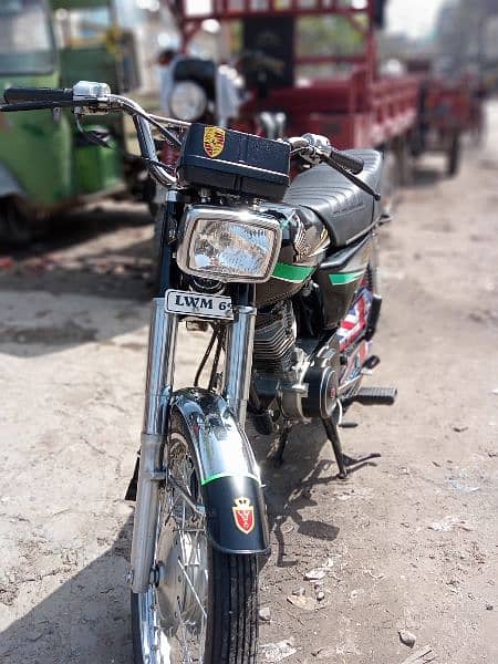 honda CG 125 for sale all modified documents clear 4