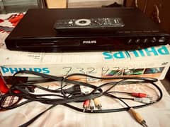 PHILIPS DVD PLAYER / MODEL DVP3850K / forsale with box, wires, control