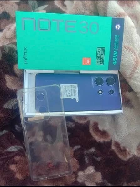 INFINIX NOTE 30 16/256 COMPLETE BOX CALL ONLY 9
