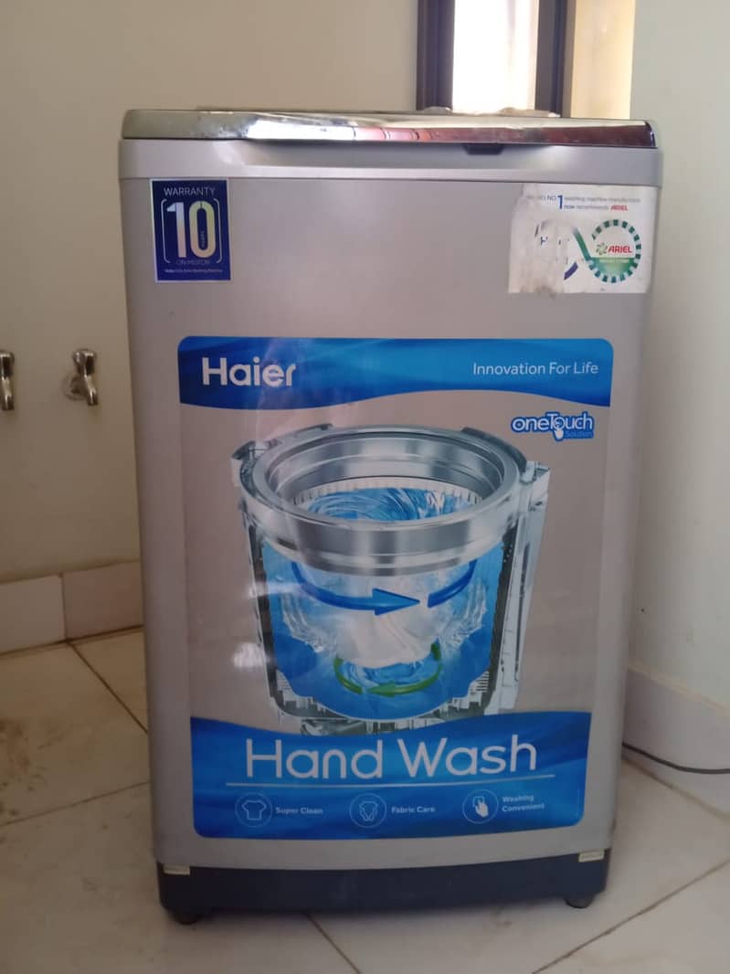 FULLY AUTOMATIC HAEIR WASHING MACHINE FOR SELL 1
