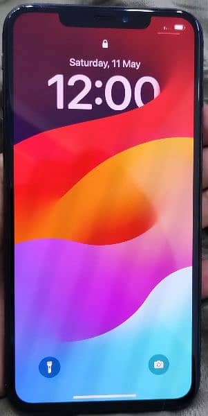 i Phone Xs. Max Dual PTA Approved 64 Gb 2
