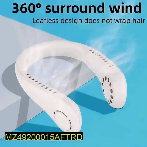 Mini Portable Neckband Fan 0