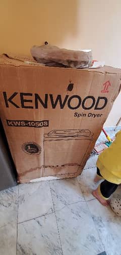 haier washing machine and kenwood spinner