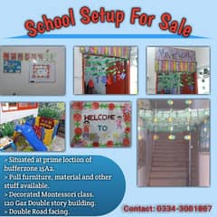 School Setup for Sale