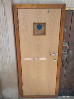 wooden door condition 10 by 10 0