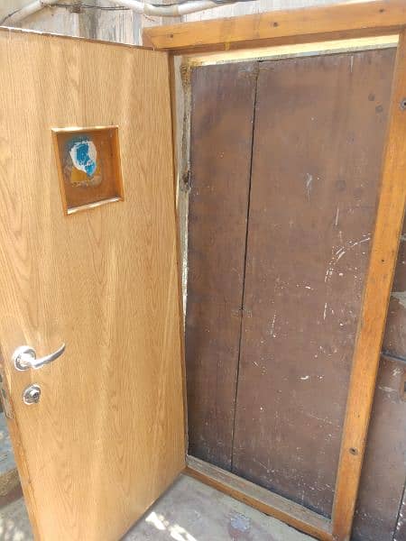wooden door condition 10 by 10 1