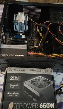 Thermaltake 650 Watt Supply WD 128GB Nvme