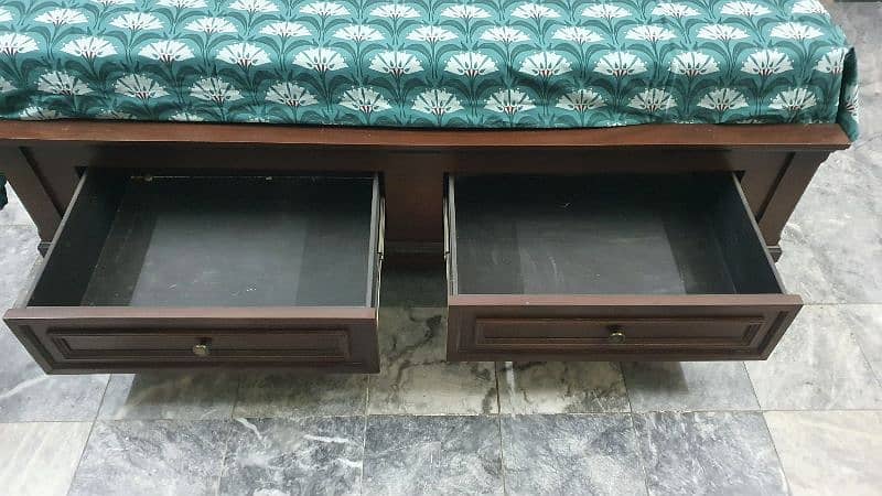 Complete Bed Set highest quality wood. Very slightly used 5