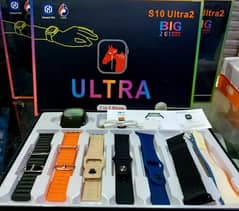 Seris 8 Smart Watch Ultra 2 Full display Plus 7 Straps - High Quality 0