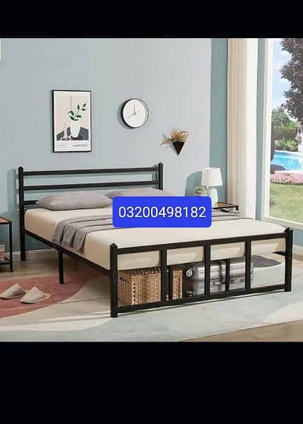 iron bed /iron bed/double bed/sreel bed/furniture 4