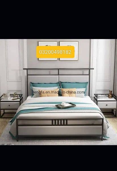 iron bed /iron bed/double bed/sreel bed/furniture 7