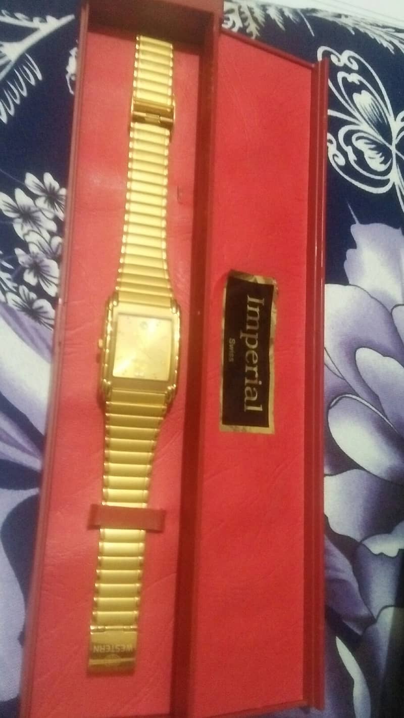 Western Watch W1603g 22K gold 1