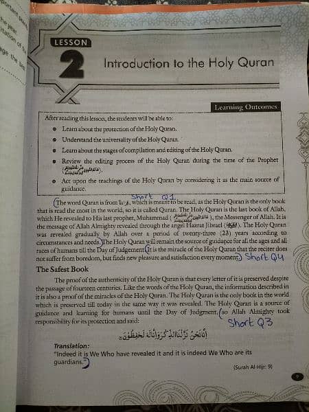 Islamiat Class 9 and 10 in English 3