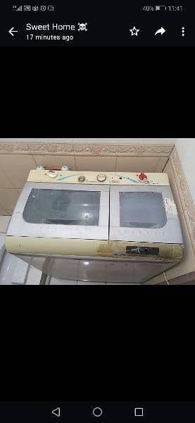 washing machine 12