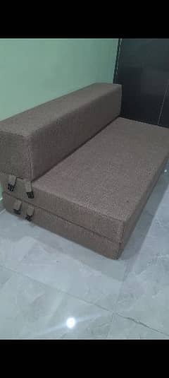 Molty foam sofa come bed available in good condition