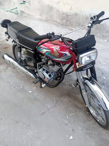 Honda125 modified bike complete documents k sath 0