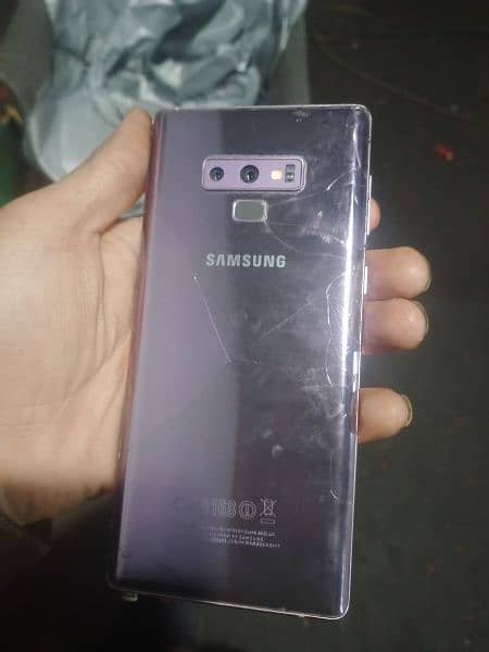 samsung note 9 6/128 dot or crack ha pic ma dahk ly exchange posible 5