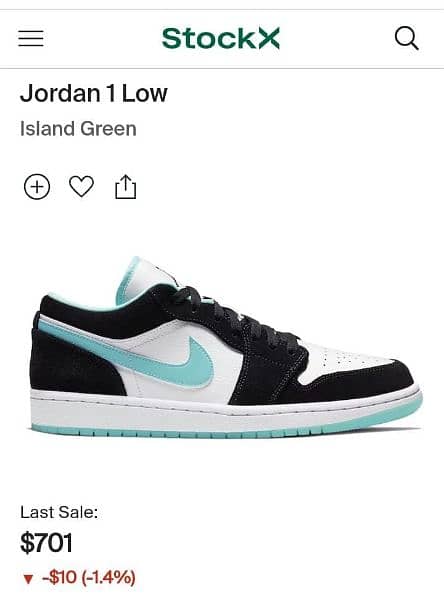 Jordan 1 low 2