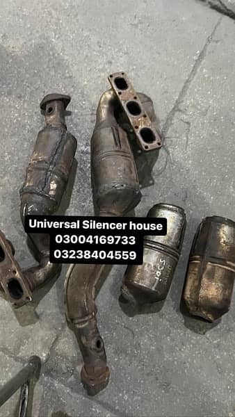 Catalytic Converter Silencer Honda BMW Passo Vitz mercedes Parado Kia 6