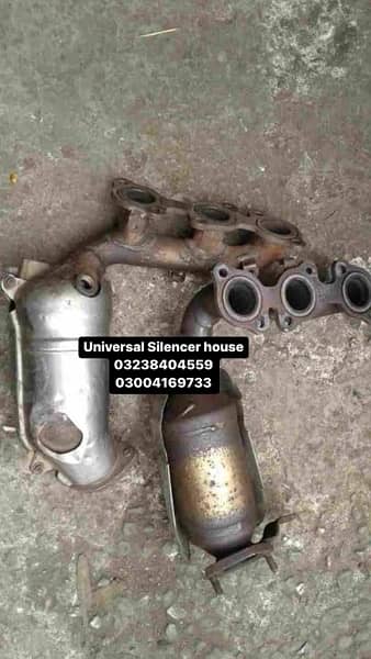 Catalytic Converter Silencer Honda BMW Passo Vitz mercedes Parado 6