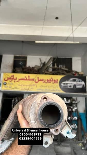 Catalytic Converter Silencer Honda BMW Passo Vitz mercedes Parado 7