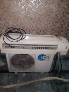 sabro non inverter ac pipe and wire with remote geniun available 0