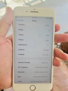 I phone 8 plus 256gb Pta Approved Golden colour beatry  change All ok