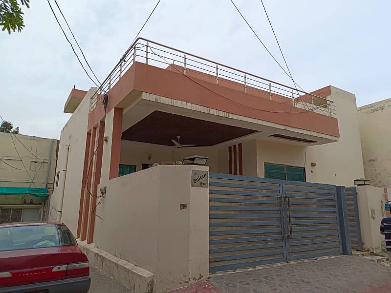 11 Marla Corner House For Rent In PAF Road Mohammed Din Colony Sargodha 0