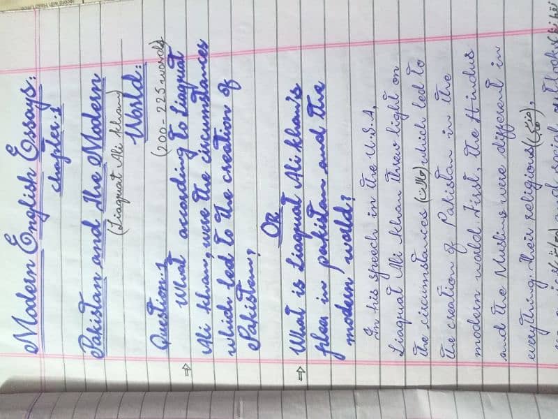 Handwriting Assignment work Available 9