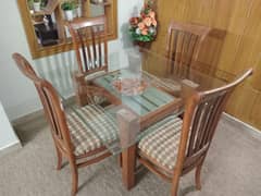 Dinning Table with Four Chairs for Sale - Karachi