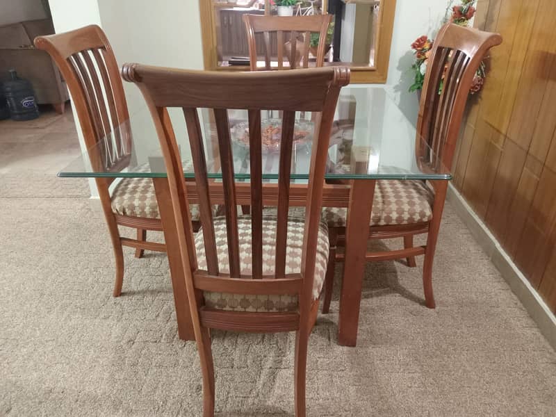 Dinning Table with Four Chairs for Sale - Karachi 2