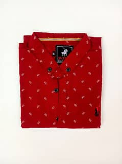 Polo Ralph Lauren Man's full sleeves printed shirt (Medium size)