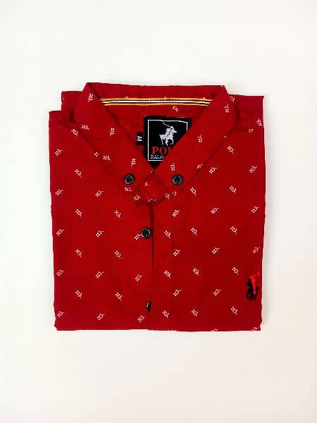 Polo Ralph Lauren Man's full sleeves printed shirt (Medium size) 0