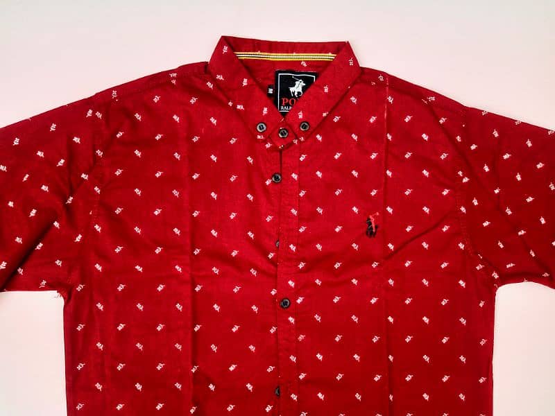 Polo Ralph Lauren Man's full sleeves printed shirt (Medium size) 3