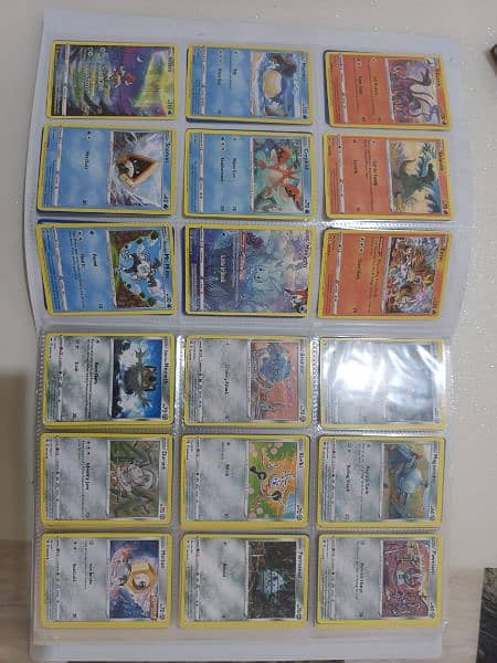 non repeated pokemon card collection plus album 1