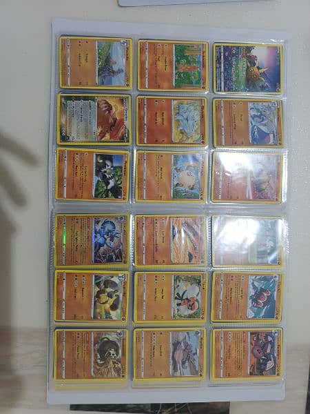 non repeated pokemon card collection plus album 6