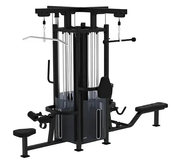 Fitness 4 Station/Stack Multi-Station Machine| Commercial fitness Gym 1