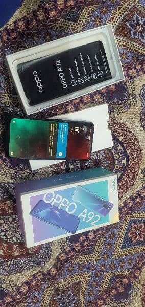 oppo a92 sale 8+3 ram 128 gb room 95 % condition 0