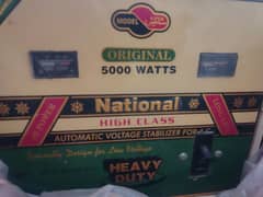 national 5000 watts stabilizer