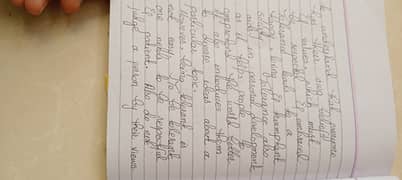 Handwritten assigment work
