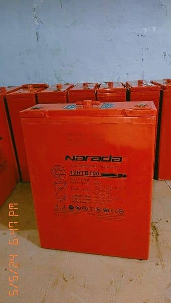 Narada 24v 100 ah with smart Bluetooth & display  / Narada Dry Battery 6