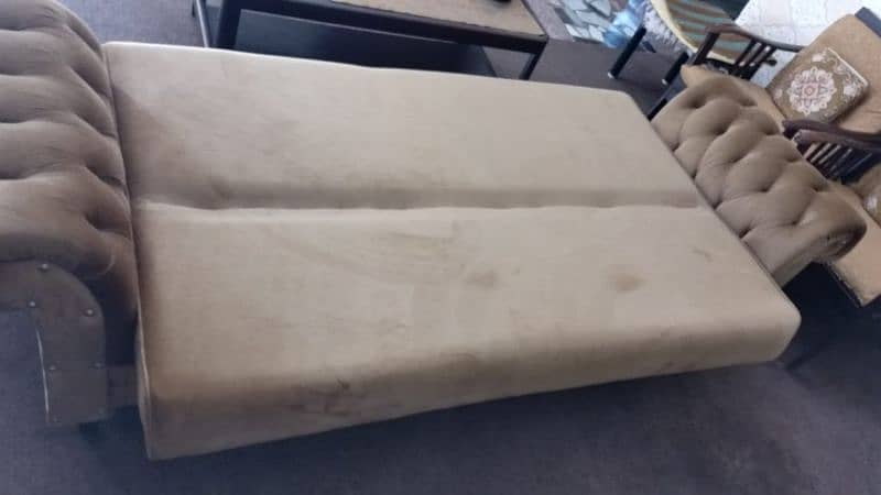 Molty Foam Sofa Cum Bed ( Sofa + Bed with Storage area) for Sale 2