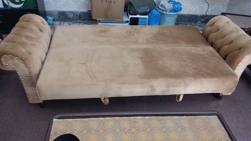Molty Foam Sofa Cum Bed ( Sofa + Bed with Storage area) for Sale 3