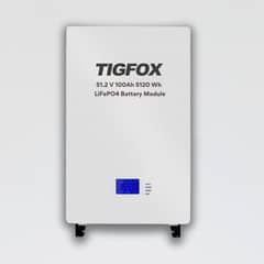 TIGFOX  TB5120 (LifePO4) 51.2V, 100Ah, 5120W