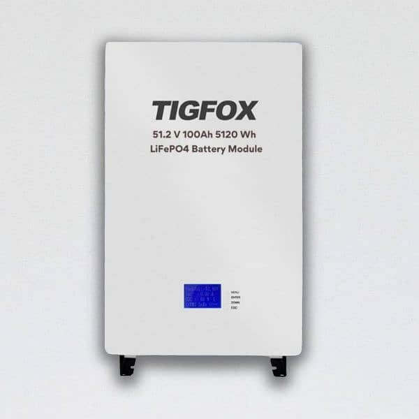 TIGFOX  TB5120 (LifePO4) 51.2V, 100Ah, 5120W 0