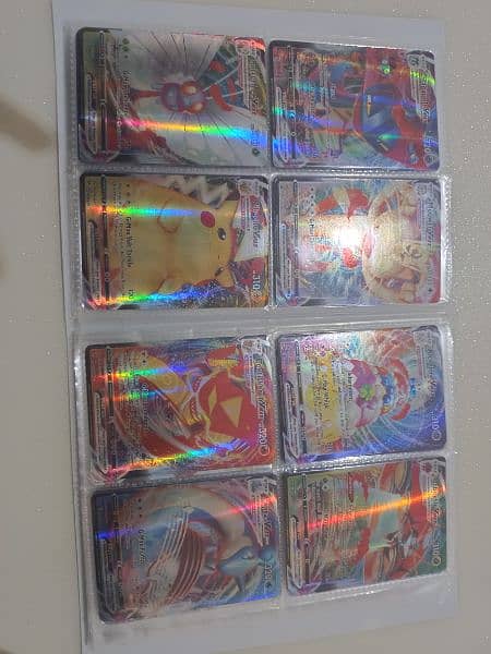 no repeated card collection (v star and v max) plus album 7