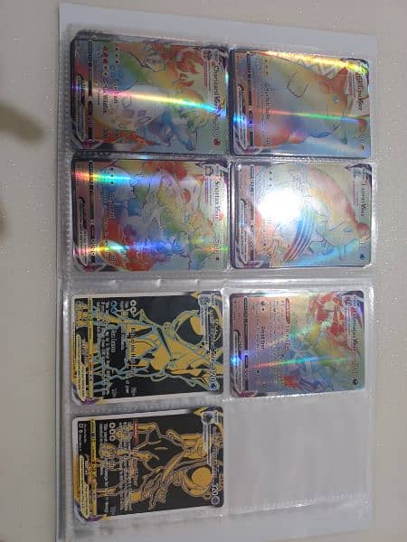 no repeated card collection (v star and v max) plus album 10